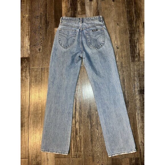 ROLLAS Original Straight Jeans Brad Blue Size 23 - Picture 6 of 9